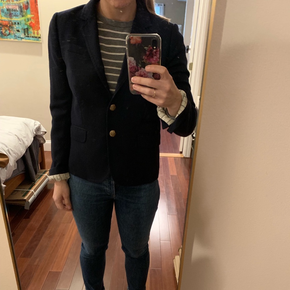 J Crew school boy blazer